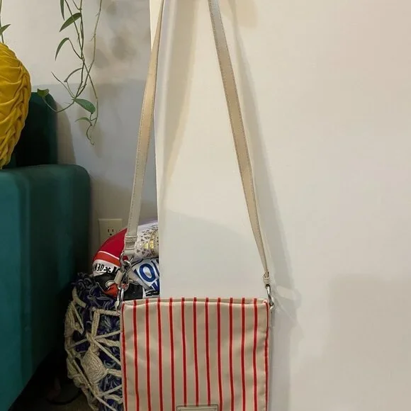 Marc Jacobs striped leather crossbody bag - Picture 7 of 7